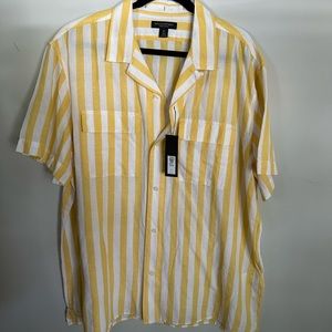 Mens Banana Republic Striped button up